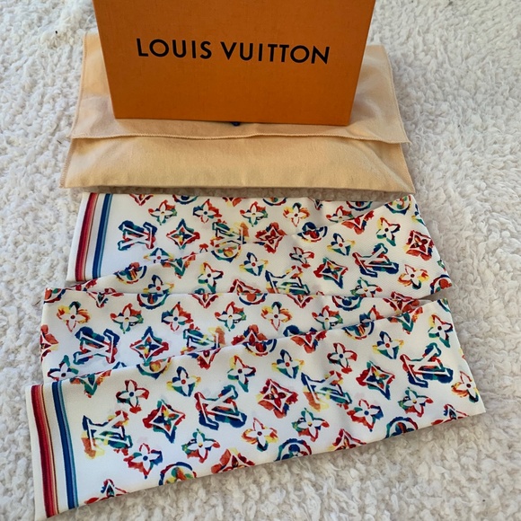 Louis Vuitton Accessories - LOUIS VUITTON RAINBOW MULTICOLORED BANDEAU